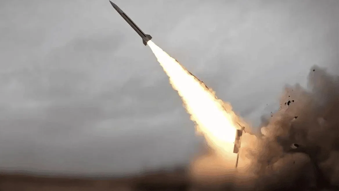 Image attached to the DEV.UA Telegram post about Ukraine's first FP-7 ballistic missile strike