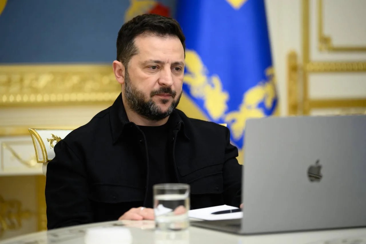 Image from President Zelensky's Telegram post on his Fox News interview about the energy ceasefire